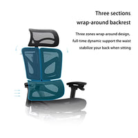 HKM-758355 Ergonomic High Back Full Mesh Office Chair for Executive Comfort