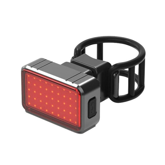 HKM-758419 USB Rechargeable Smart Sensor Tail Light for Mountain Bicycles - COB Warning Light