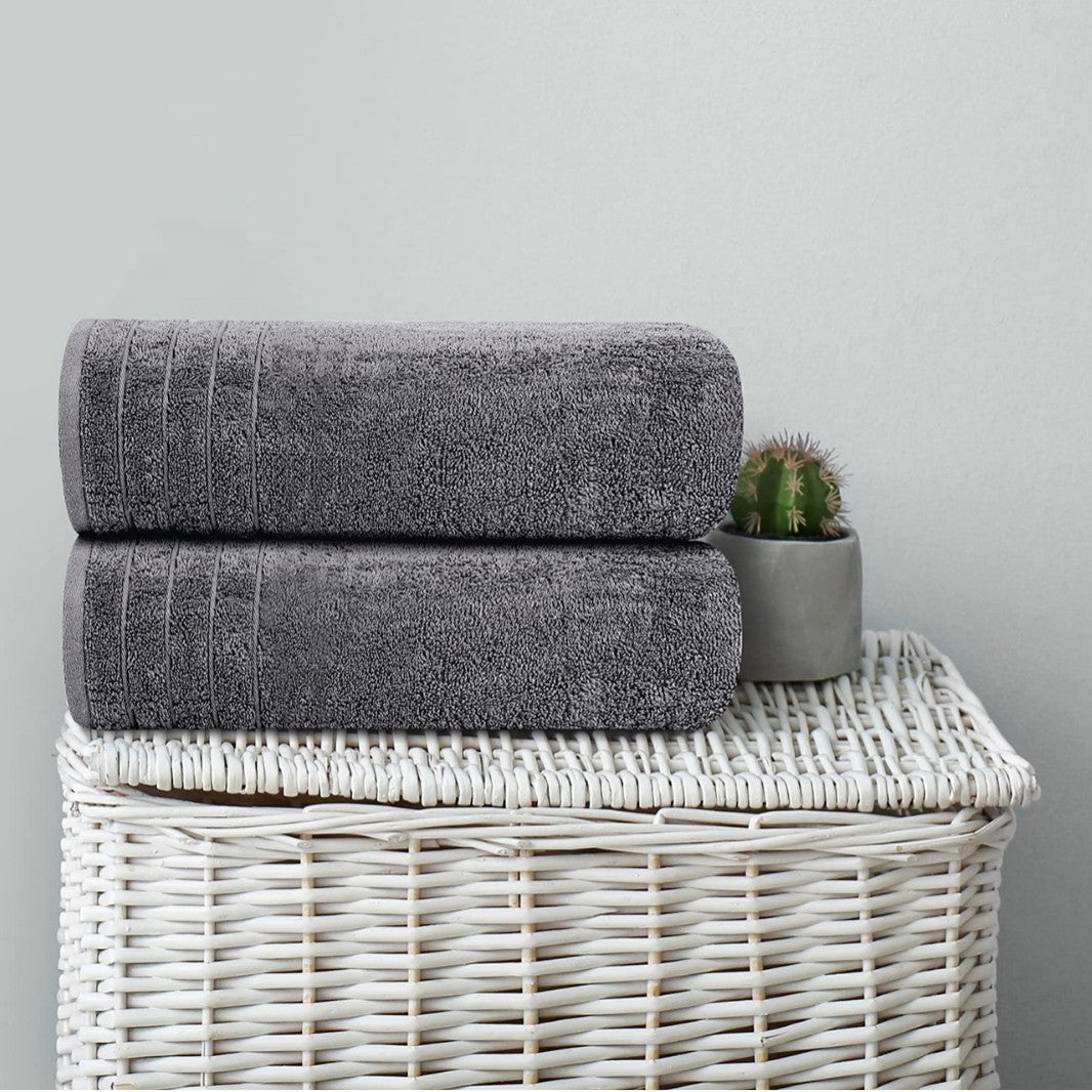 HKM-758483 Soft Cotton Bath Towel - Quick-Drying, Absorbent & Stylish in Multiple Colors