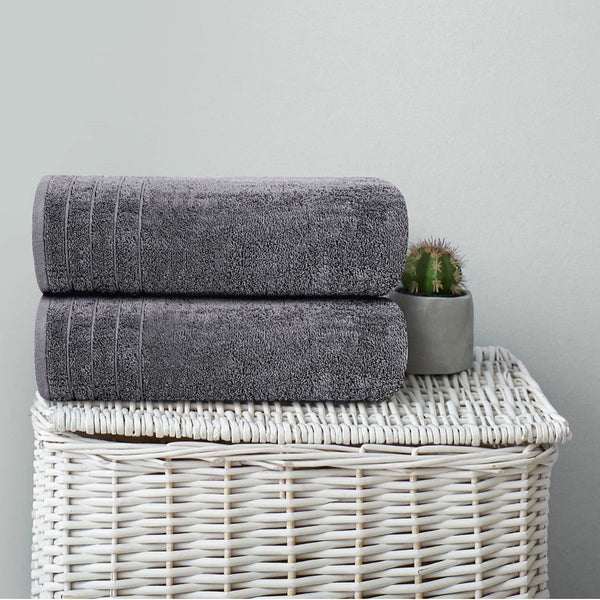 HKM-758483 Soft Cotton Bath Towel - Quick-Drying, Absorbent & Stylish in Multiple Colors