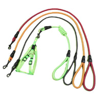 HKM-7585725 Adjustable Nylon Woven Pet Traction Rope with Chest Harness - Available in Multiple Colors