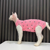 HKM-7586493 Comfortable Summer Bellyband Vest for Pets in Pink or Yellow Heart Design