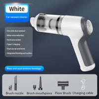 HKM-758803 Cordless Portable Handheld 2-in-1 Vacuum Cleaner for Effective Car Cleaning