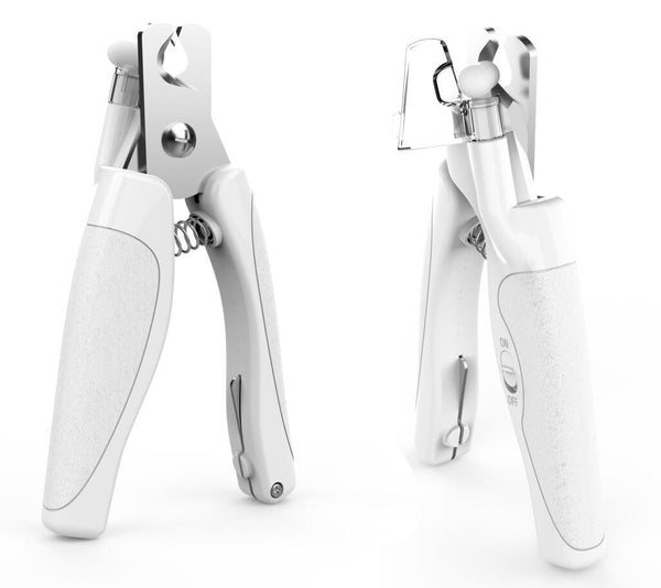 HKM-7589693 Electric LED Pet Nail Clippers with Light for Safe Grooming