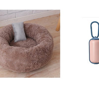 HKM-7589949 Comfortable Cloth Pet Bed and Blanket for Cats - Available in Three Sizes