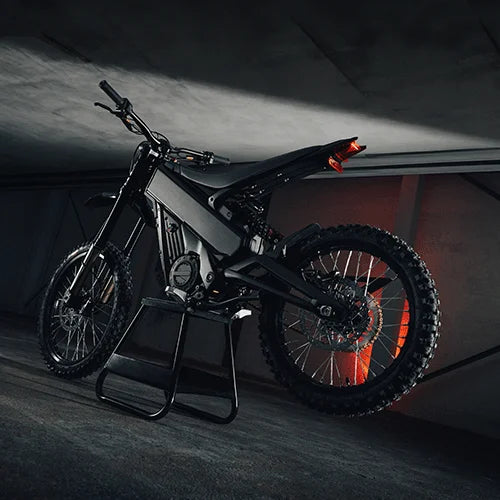 HKM-758995 Electric Off-Road Dirt Bike 6500W 60V 40Ah Dual Suspension 75km/h 288Nm Motor, 150kg Load Capacity