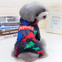 HKM-7590077 Camouflage Thick Cotton Dog Down Jacket for Cold Weather
