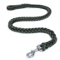 HKM-7591485 Nylon Braided Dog Leash - Thick & Durable for Large Dogs, 115cm Length