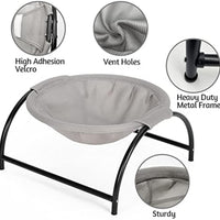 HKM-7594941 Breathable Removable Cat Hammock Bed - Washable Hanging Nest for Indoor Cats