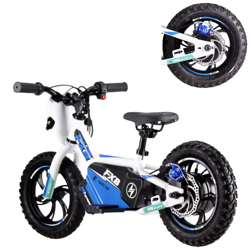 HKM-759635 Kids Electric Balance Bike 12-Inch Aluminum Frame with 36V Brushless Motor - Max Load 85kg