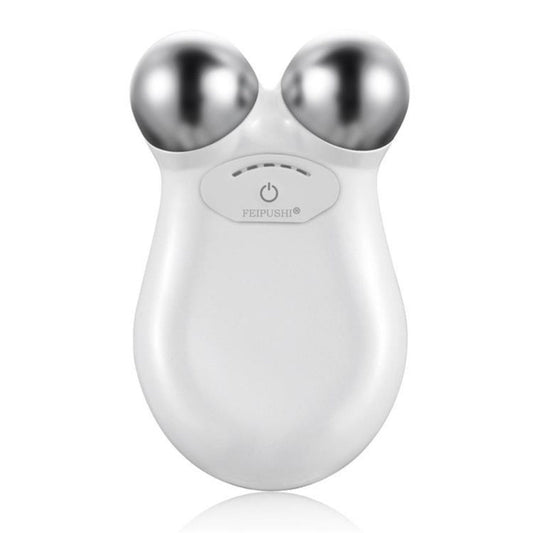 HKM-759635 Microcurrent Facial Lifting Device for Skin Rejuvenation and Firming, Model HS-858, Rechargeable with Massage Oil Included