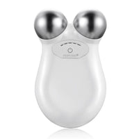 HKM-759635 Microcurrent Facial Lifting Device for Skin Rejuvenation and Firming, Model HS-858, Rechargeable with Massage Oil Included