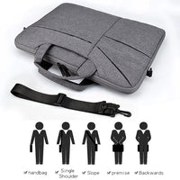 HKM-759763 Waterproof Laptop Messenger Bag for 13 to 15.6 Inch Computers - Stylish and Functional Sleeve Cover