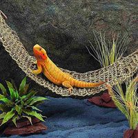 HKM-7598269 Reptile Crawling Mat and Lizard Relaxation Straw Mattress for Bearded Dragons and Geckos