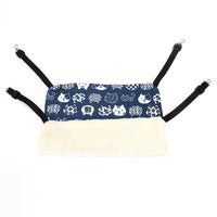 HKM-7599037 Cozy Cotton and Linen Pet Hammock Nest - Removable and Washable, Size S/M/L