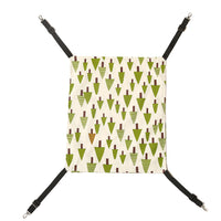 HKM-7599037 Cozy Cotton and Linen Pet Hammock Nest - Removable and Washable, Size S/M/L