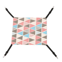 HKM-7599037 Cozy Cotton and Linen Pet Hammock Nest - Removable and Washable, Size S/M/L