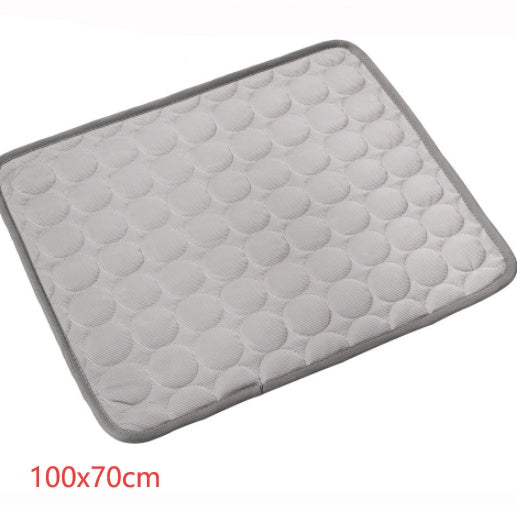 HKM-7599293 Cooling Ice Silk Pet Nest Pad for Dogs and Cats - Breathable, Comfortable, and Durable