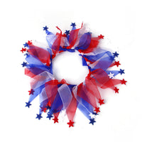 HKM-7599421 Colorful Tie-Dye Pet Collar for Dogs ¨C Halloween & Christmas Designs, Free Size, Cloth Material