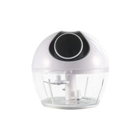 HKM-759955 Manual Food Chopper with 3 Blades for Vegetables, Onions, and Garlic
