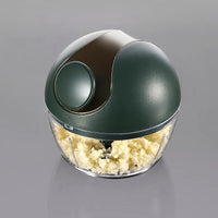 HKM-759955 Manual Food Chopper with 3 Blades for Vegetables, Onions, and Garlic