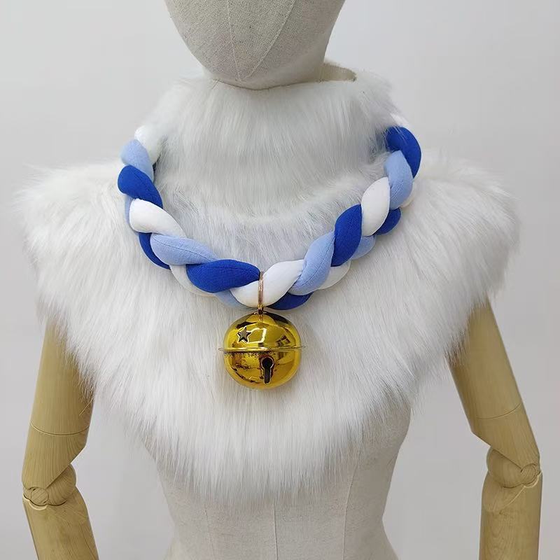 HKM-7600061 Three-Strand Magnetic Buckle Color Collar in Multiple Color Options