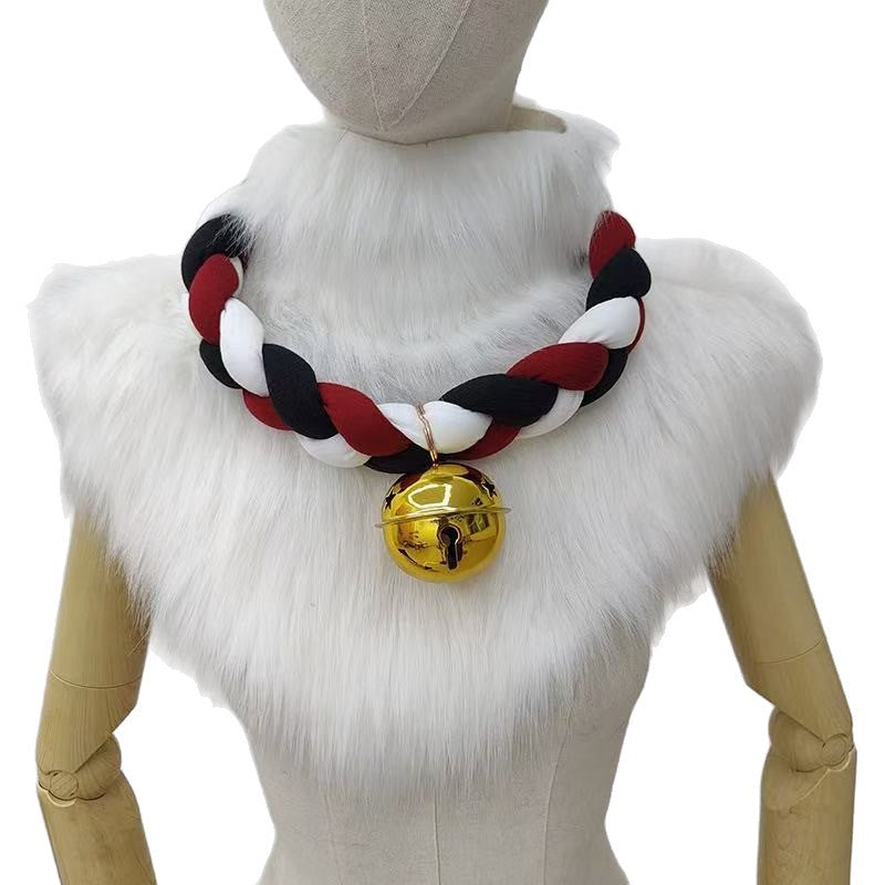 HKM-7600061 Three-Strand Magnetic Buckle Color Collar in Multiple Color Options