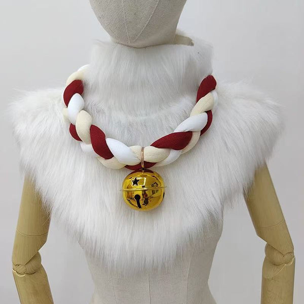 HKM-7600061 Three-Strand Magnetic Buckle Color Collar in Multiple Color Options