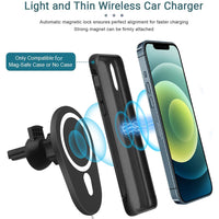 HKM-760083 15W Magnetic Wireless Charging Pad for Mobile Phones in Cars