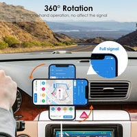 HKM-760083 15W Magnetic Wireless Charging Pad for Mobile Phones in Cars