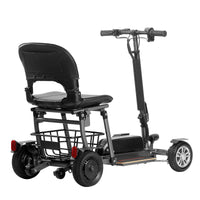 HKM-760083 Lightweight 4-Wheel Electric Mobility Scooter with 18KM Range and Foldable Design