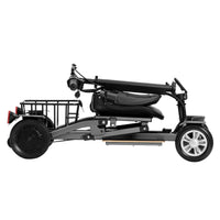 HKM-760083 Lightweight 4-Wheel Electric Mobility Scooter with 18KM Range and Foldable Design