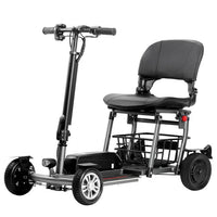 HKM-760083 Lightweight 4-Wheel Electric Mobility Scooter with 18KM Range and Foldable Design
