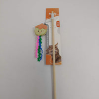 HKM-7602237 Cat Teaser Stick with Fruit Design for Interactive Play
