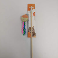 HKM-7602237 Cat Teaser Stick with Fruit Design for Interactive Play