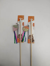 HKM-7602237 Cat Teaser Stick with Fruit Design for Interactive Play