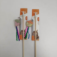 HKM-7602237 Cat Teaser Stick with Fruit Design for Interactive Play