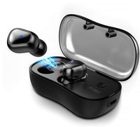 HKM-760275 Wireless Mini Stealth In-Ear Bluetooth 5.0 Sports Headphones with Power Display and Voice Control