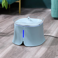 HKM-7603261 Automatic Water Feeding Dog Drinking Fountain - 1.7L Capacity, Abs Material, 5V, 0-40¡ãC, Compact Design in Pink, Gray, Blue