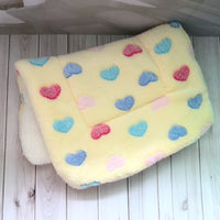 HKM-7604029 Soft Flannel Pet Blanket for Dogs and Cats ¨C Thick, Cozy, All-Season Plush with Non-Slip Design in Various Colors and Sizes