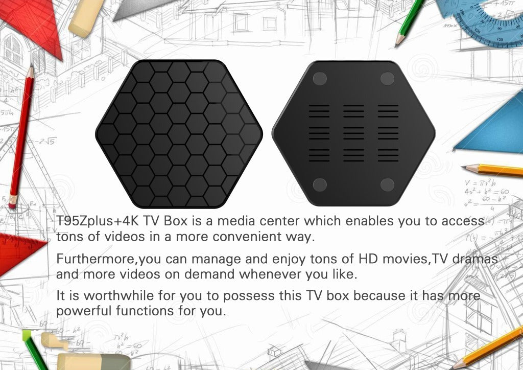 HKM-760403 HD Network Media Player with 1080p Output, Multi-Format Support, and Dual Band WiFi Connectivity