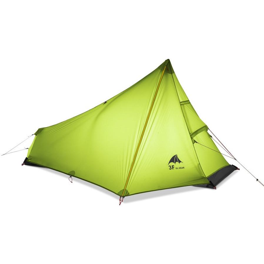 HKM-760403 Silicone Coated Pyramid Tent for Outdoor Camping Activities