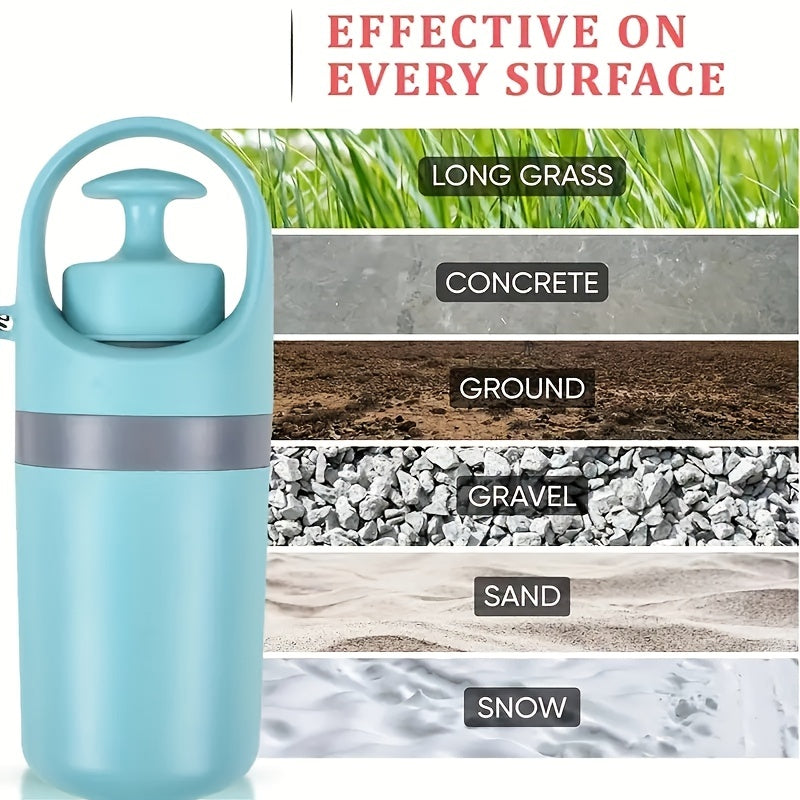 HKM-7604669 Compact Dog Poop Scooper with Built-In Bag Dispenser for Easy Waste Collection
