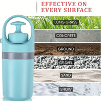 HKM-7604669 Compact Dog Poop Scooper with Built-In Bag Dispenser for Easy Waste Collection