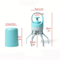 HKM-7604669 Compact Dog Poop Scooper with Built-In Bag Dispenser for Easy Waste Collection