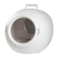 HKM-760467 Eco-Friendly 45L Portable Pet Grooming Dryer for Cats and Small Dogs - 1200W, 4 Speed with Timer
