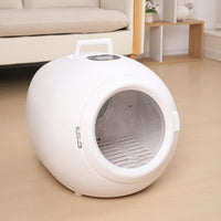 HKM-760467 Eco-Friendly 45L Portable Pet Grooming Dryer for Cats and Small Dogs - 1200W, 4 Speed with Timer