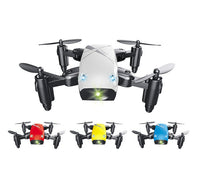 HKM-760723 Micro Foldable RC Drone with 3D Steering Wheel Remote and WiFi Camera Control for Kids