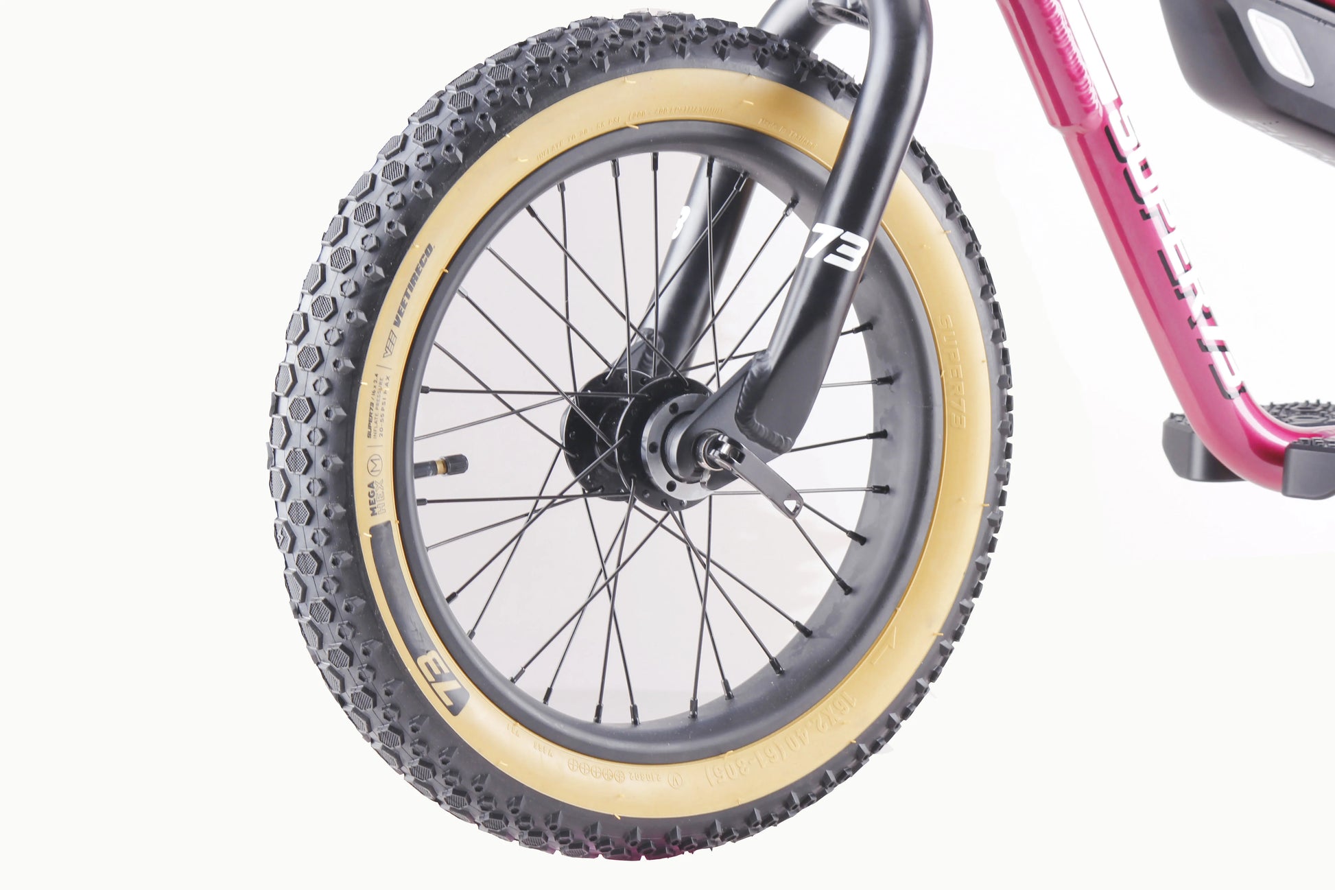 HKM-760787 Electric 350W 36V 16 Inch Kids Balance Bike with Adjustable Seat and Disc Brake for Ages 5-12