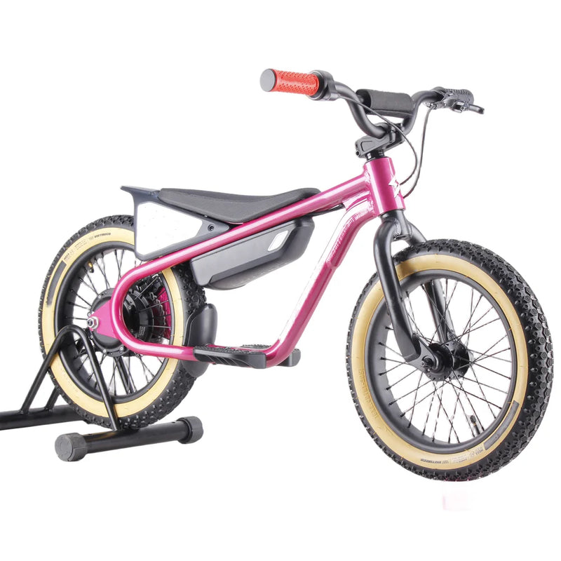 HKM-760787 Electric 350W 36V 16 Inch Kids Balance Bike with Adjustable Seat and Disc Brake for Ages 5-12